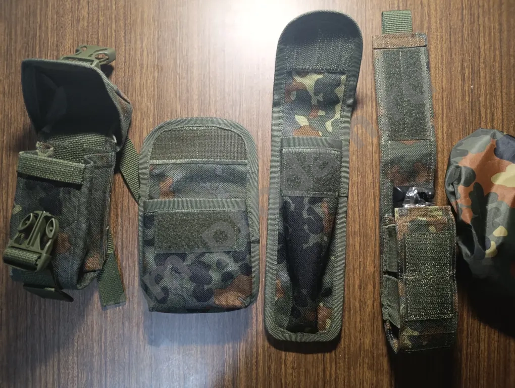 чехлы камуфляж для бундесвер 4 в 1