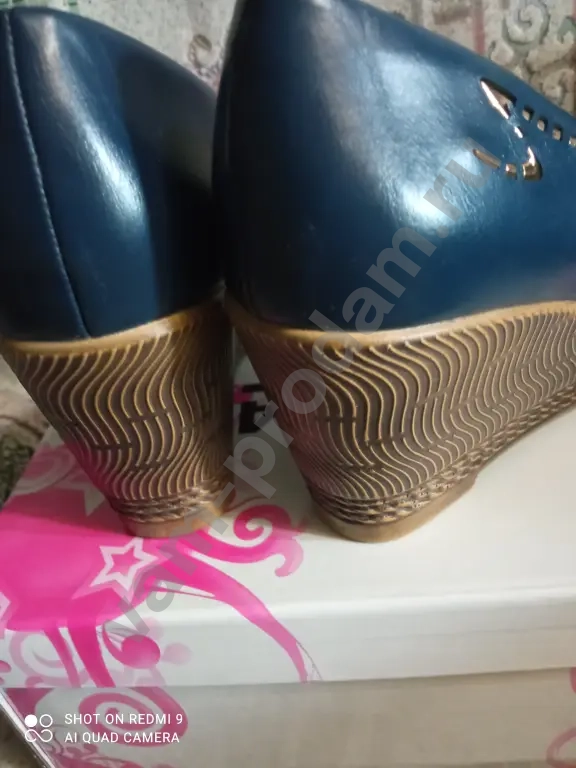 Туфли женские,36 р,2 шт