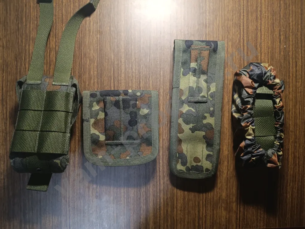 чехлы камуфляж для бундесвер 4 в 1