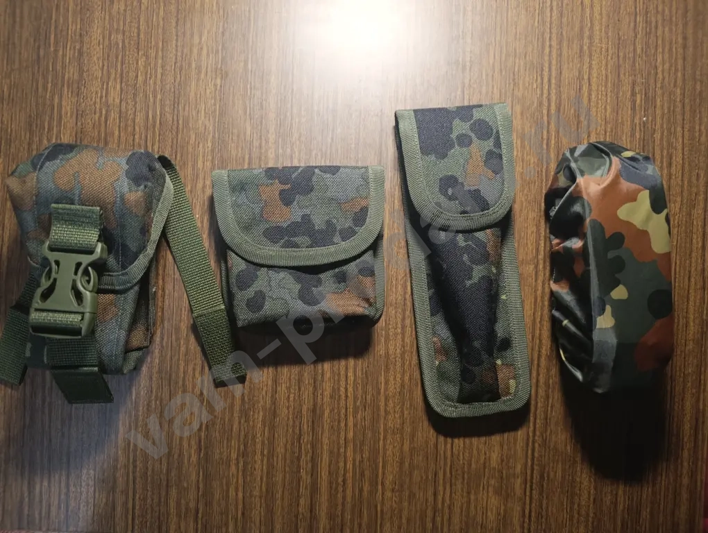 чехлы камуфляж для бундесвер 4 в 1