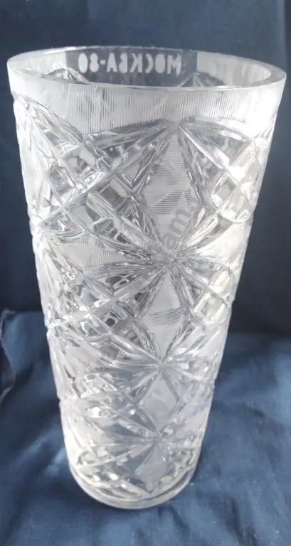 хручтальная ваза из СССР.