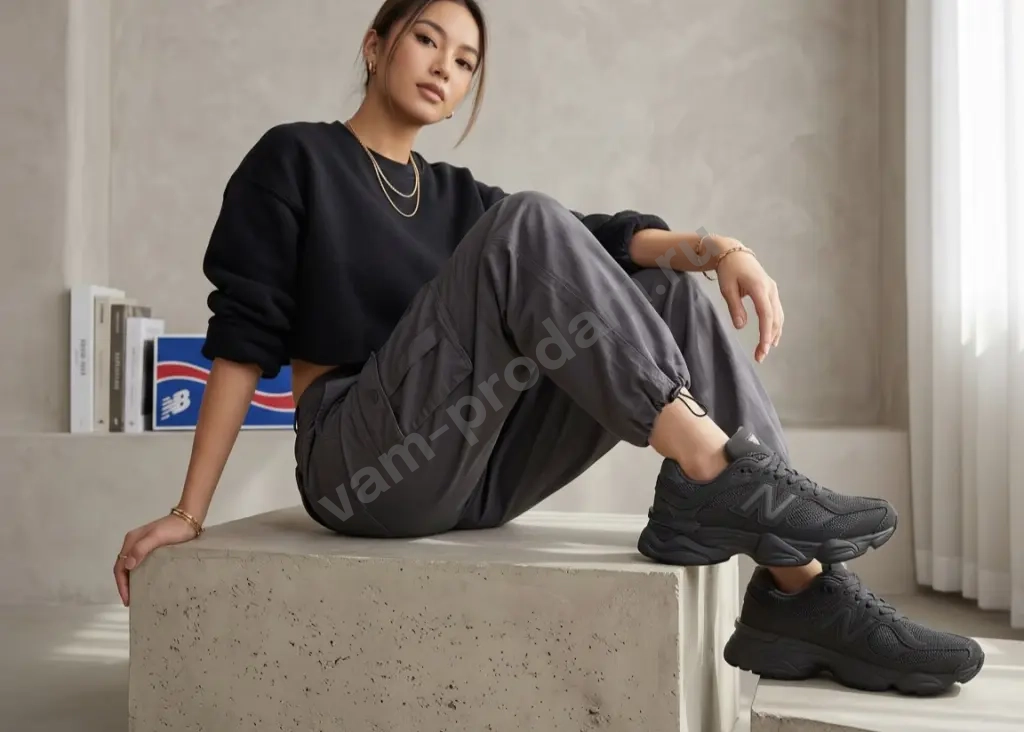 Кроссовки New Balance 9060 Black Edition