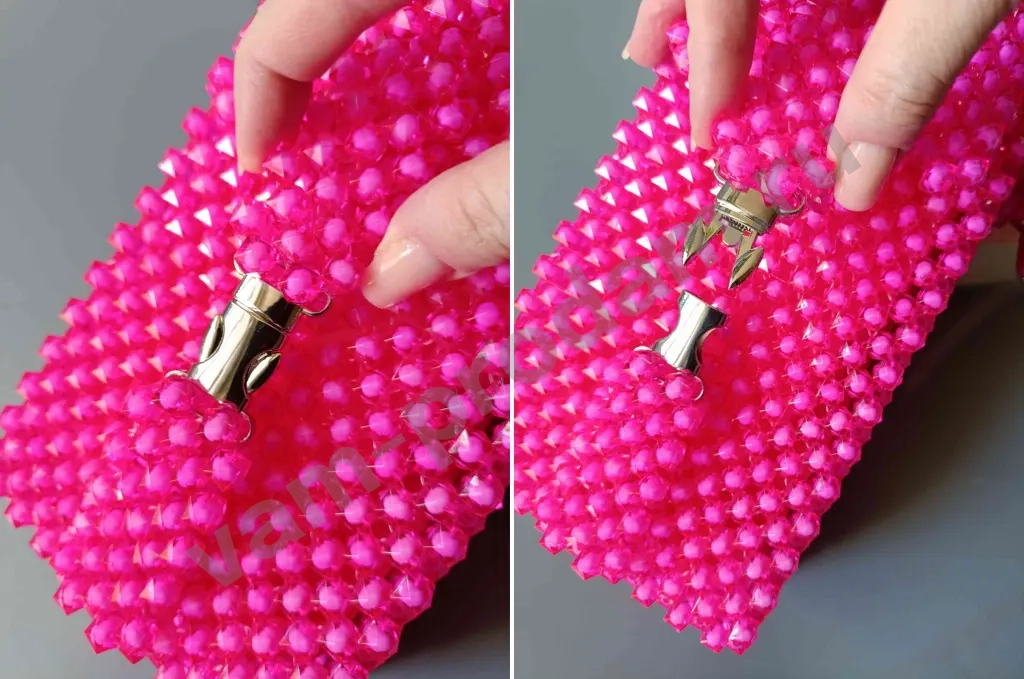 Сумка ручной работы из бусин