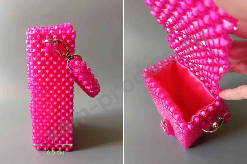 Сумка ручной работы из бусин