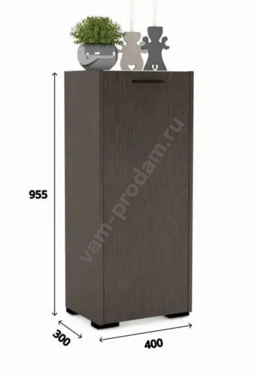 Шкаф распашной одностворчатый Модерн