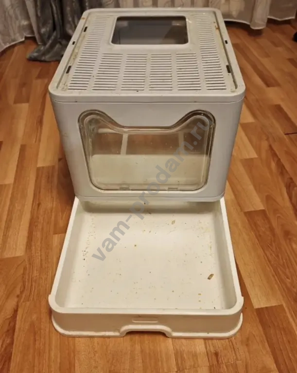 Лоток домик для кошек и мелких грызунов