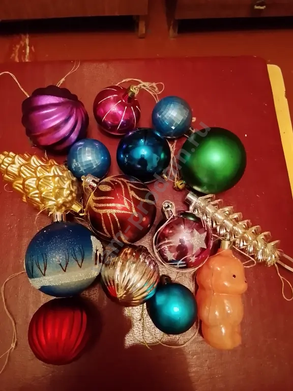 Игрушки ёлочные