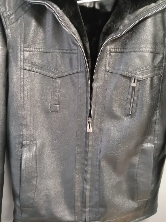 Кожаная куртка мужская