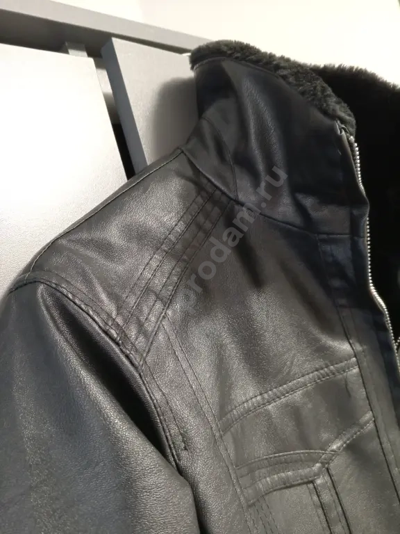 Кожаная куртка мужская