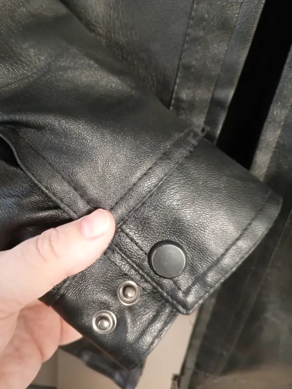 Кожаная куртка мужская