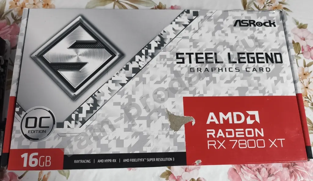 Видеокарта ASRock RX 7800 XT Steal Legend