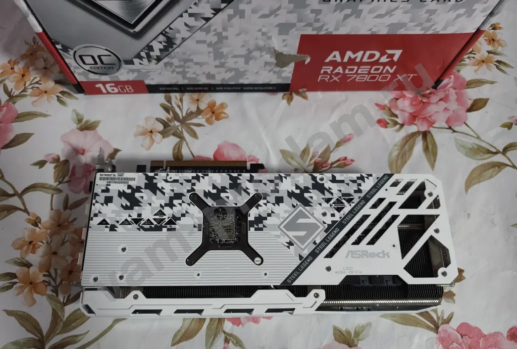 Видеокарта ASRock RX 7800 XT Steal Legend