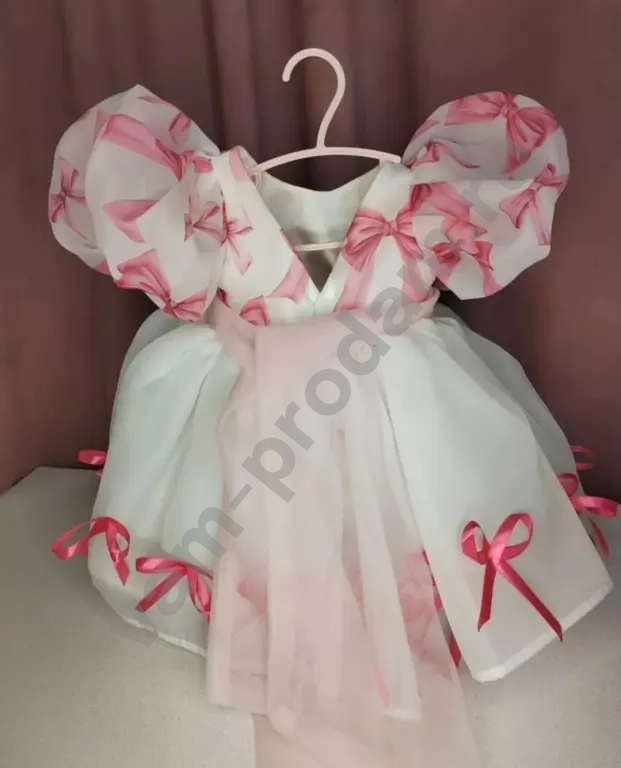 детское пышное нарядное платье