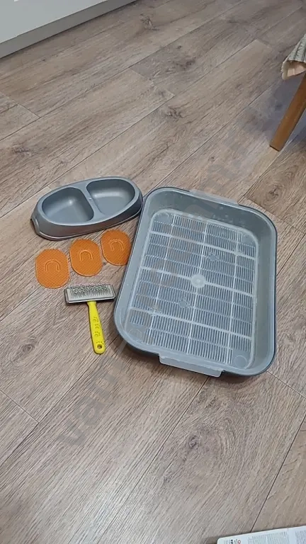 Для кошки, кота. Лоток, миски, расчески