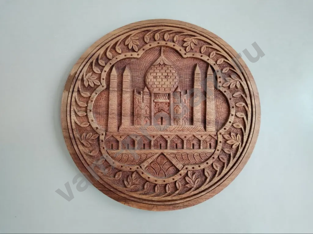 Декор из натурального дерева Тадж-Махал