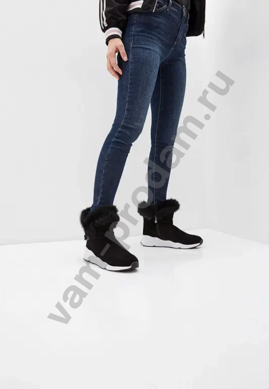 Сапоги зимние р.40 натуральная замша, шерсть