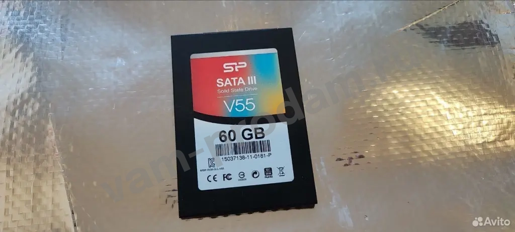 SSD накопитель Silicon Power Velox V55 60Гб, 2.5"
