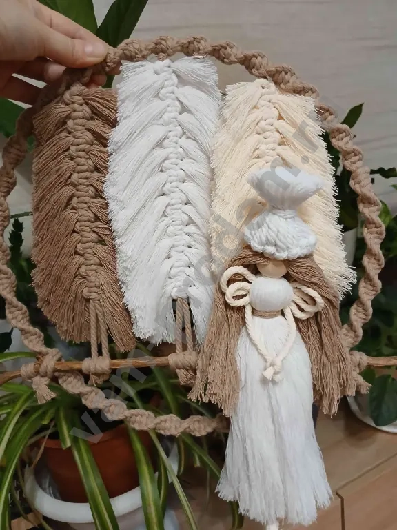 Рождественский/новогодний венок ангел-хранитель