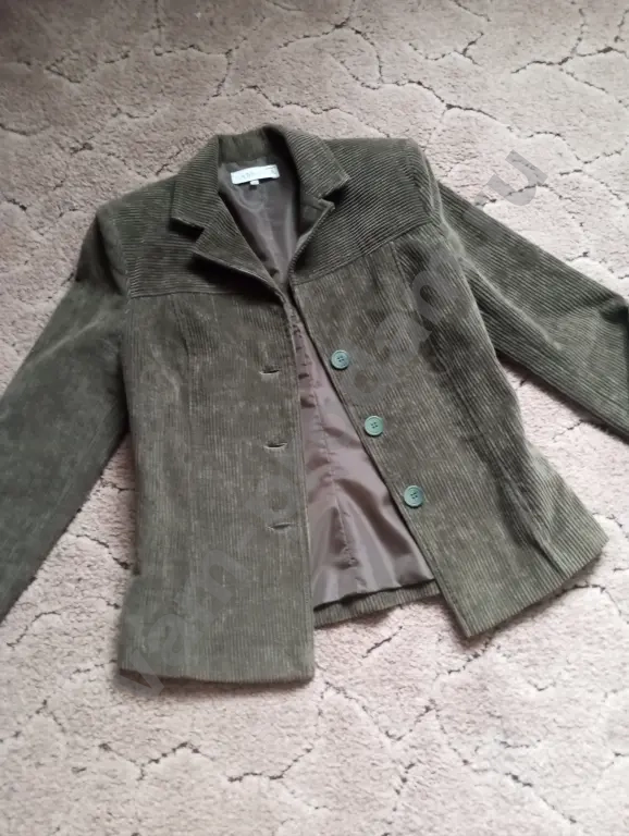 Жакет вельветовый S