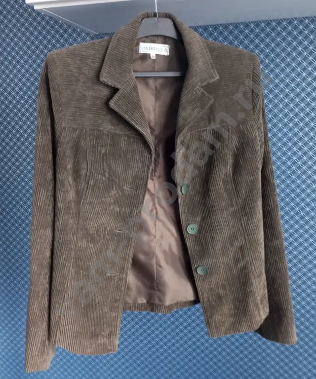 Жакет вельветовый S