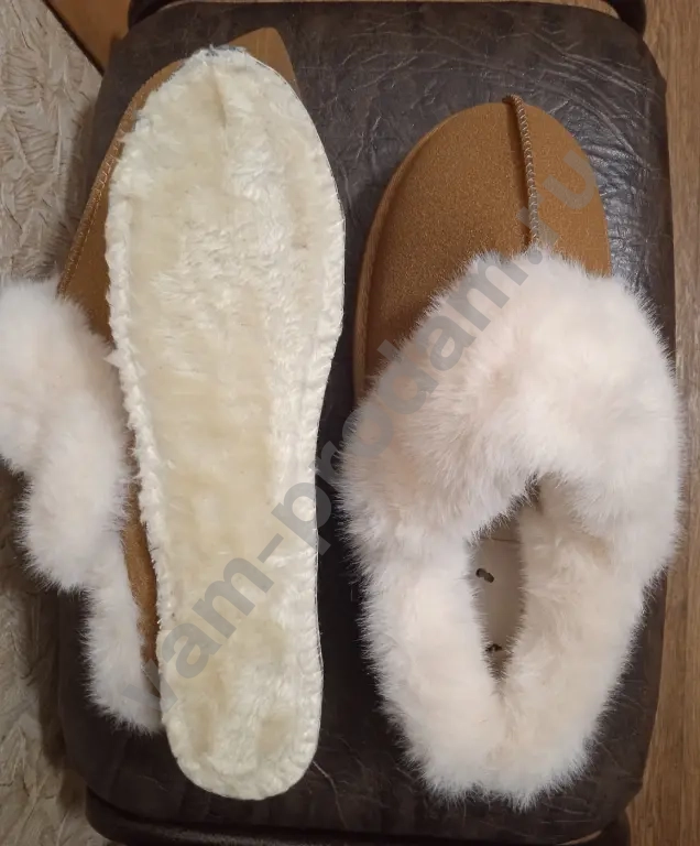 Тапочки угги домашние на платформе