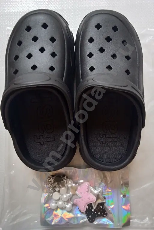 Сабо с джибитсами 34 размер