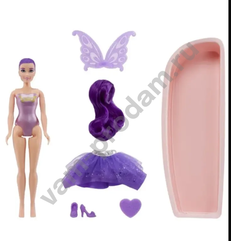 Кукла-сюрприз с изменением цвета Aria