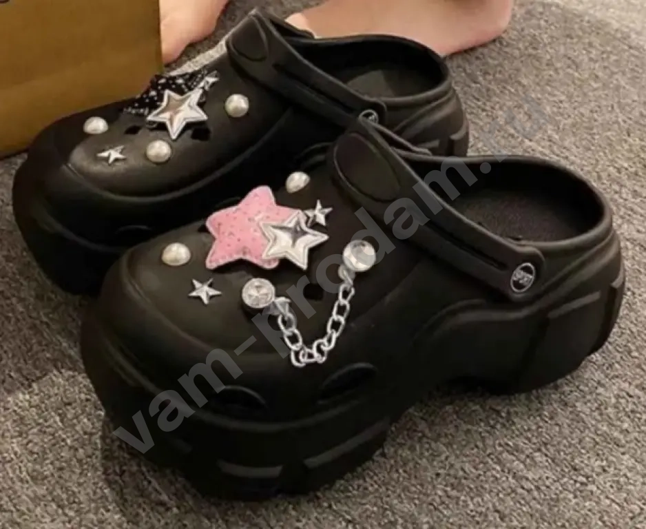 Сабо с джибитсами 34 размер