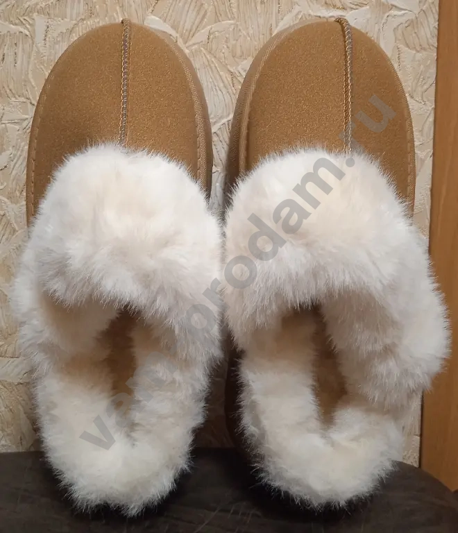 Тапочки угги домашние на платформе
