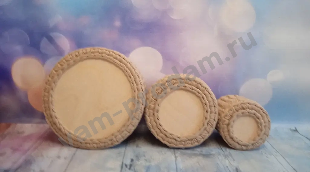 Корзины из трикотажной пряжи