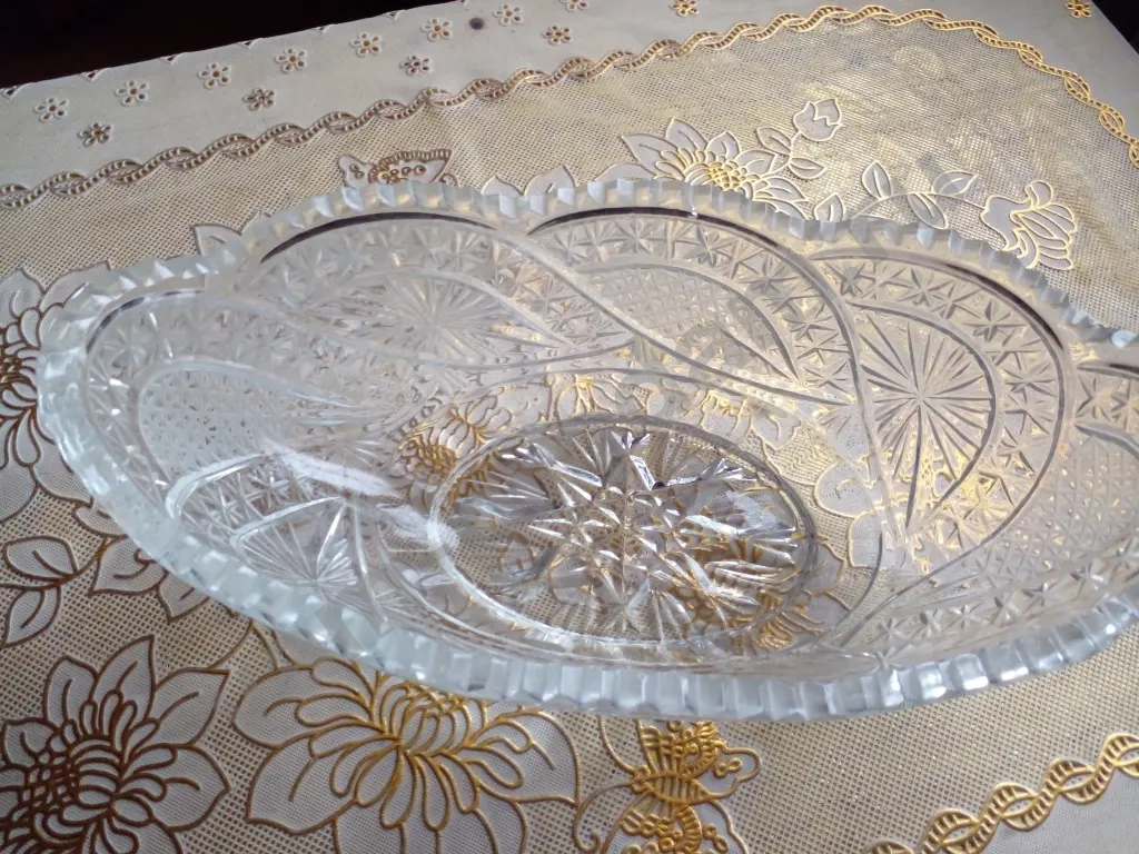 Ладья хрустальная новая блльшая