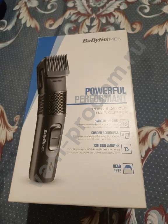 Машинка для стрижки BaByliss Men
