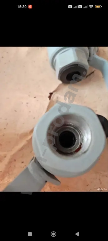 Кран шаровый DN15 PN 16 МПа