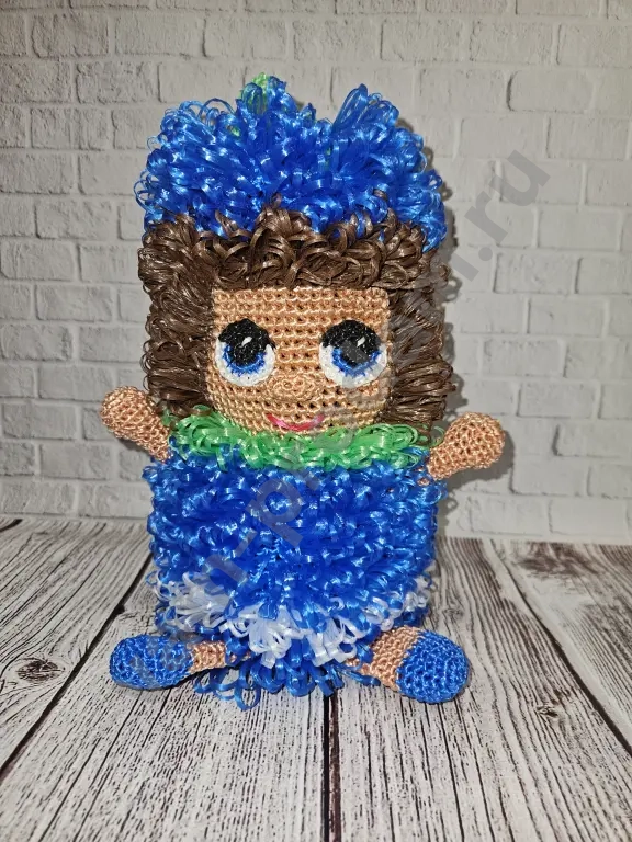 Мочалки игрушки ручной работы