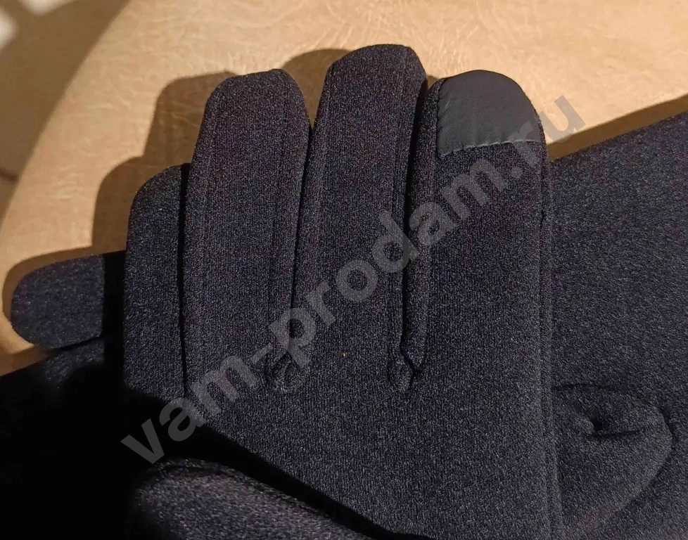 Зимние женские перчатки почти новые