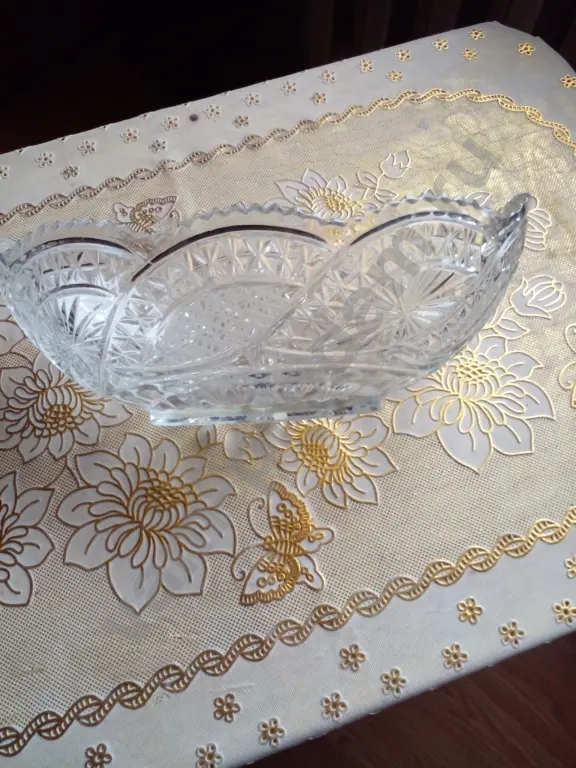 Ладья хрустальная новая блльшая