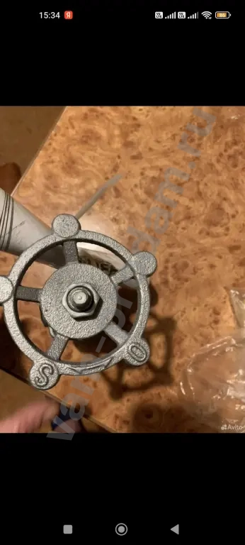 Задвижка под приварку новая