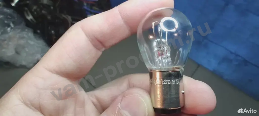 Лампа P21/5W 24V 21/5W BAY15D S25 L24221 KHA