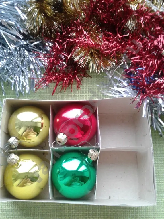 Елочные игрушки СССР и другие