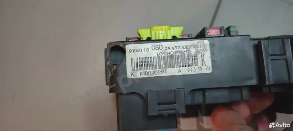 Блок предохранителя kia rio 2