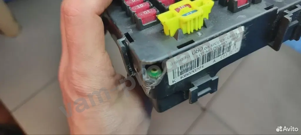 Блок предохранителя kia rio 2