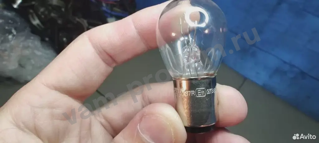 Лампа P21/5W 24V 21/5W BAY15D S25 L24221 KHA