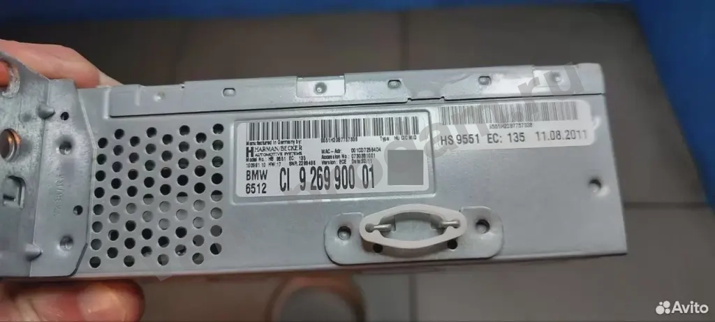 Магнитола Bmw 5 2009-2013 9269900 F10