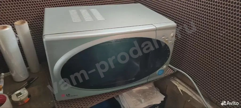 Микроволновка бу рабочая lg