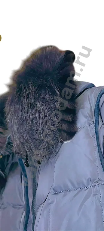 Женский теплый пуховик