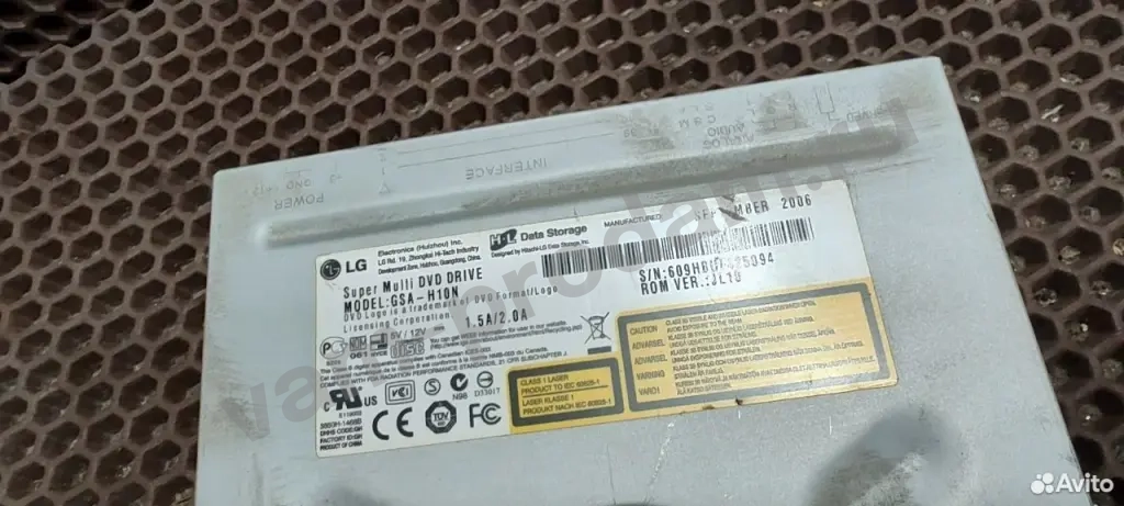 Дисковод LG GSA-H10N