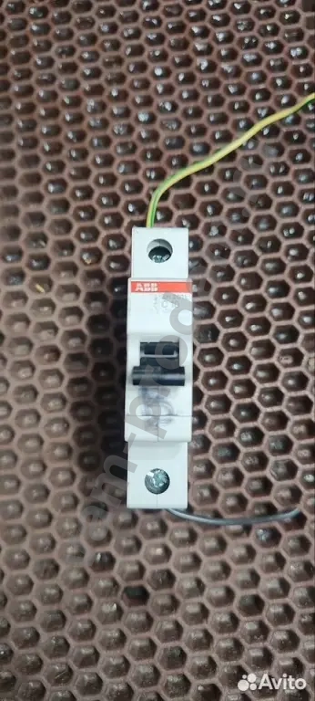 Автоматический выключатель ABB C 10A. 1п