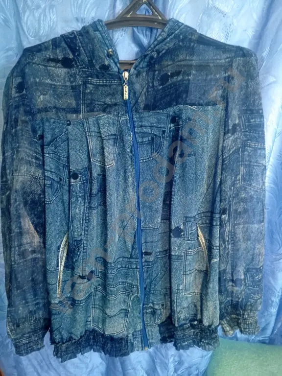 блуза ветровка на замке