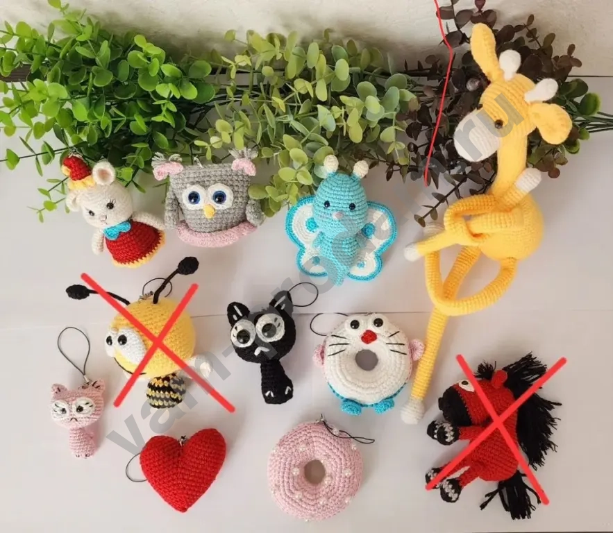 Игрушка брелок обвес ручной работы