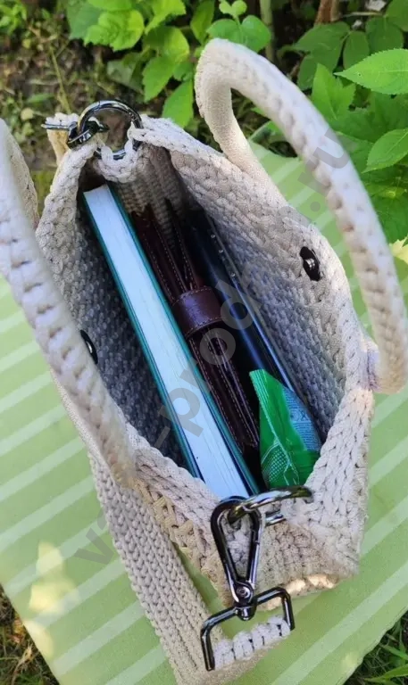 Сумка вязаная ручная работа